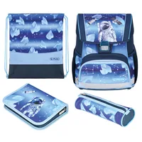 Herlitz Loop Plus Cosmic Explorer school bag set Boy Polyester Blue, Dark Blue