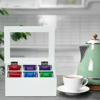 Relaxdays 10047507 tea box
