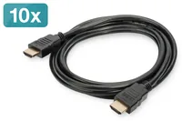 DIGITUS HDMI Kabel Ethernet 4K UHD St.St. 10 Stück 3m