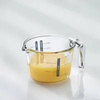 Kela Messbecher Malea 0.5 Liter, Transparent - Produkttyp: Messbecher - Materialtyp: Glas - Material: Glas - Detailfarbe: Transparent - Set: Nein - Volumen: 5 dl