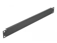 DELOCK 19"" Netzwerkschrank Blindabdeckung 1 HE schwarz