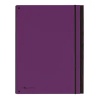 Pagna Ordnungsmappe A4 Trend Lila, 7 Fächer - Typ: Ordnungsmappe - Ausstattung: Schaulöcher - Taben - Gummiband - Detailfarbe: Lila - Material: Karton