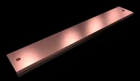 Rittal SV PEPEN-Sammelschiene E-Cu, 80x10 mm, L: 500 mm
