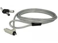 Navilock Sicherheitsschloss für Kensington Slot 3 x 7 mm - Produkttyp: Kabelschloss - Verschlusssystem: Kensington - Schlossart: Schlüssel - Set: Nein