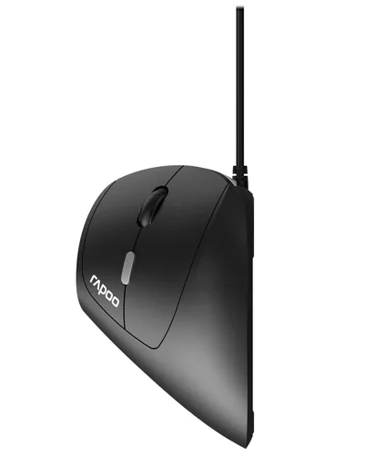 Rapoo EV200 Schwarz Wired Ergonomic Mouse