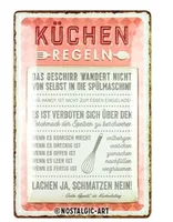 Nostalgic Art 45137439 indoor decorative plaque/sign Metal Red, White