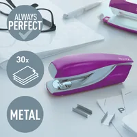 Leitz Heftgerät NeXXt Wow 30 Seiten, Violett - Heftkapazität: 30 Seiten - Detailfarbe: Violett