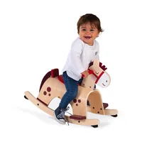 Janod Schaukelpferd Pony Nature - Altersempfehlung ab: 1 Jahr - Material: Holz - Eigenschaften: Keine Eigenschaft - Zertifikate: FSC