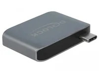 Delock Soundkarte USB Type-C Klinkenbuchse 3.5 mm + USB 3.0 A - Audiokanäle: Stereo - Schnittstelle Hardware: USB 3.0 - USB Typ C