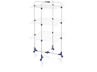 Leifheit 81454 laundry drying rack/line Tabletop rack Blue, White