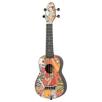 Ortega Guitars Keiki Ukulele Pack Soprano Ukulele Agathis / ABS El Muerto '68 Set - K2-EM