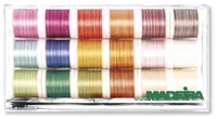 Madeira Stick- und Quiltgarn Cotona 50 Garnbox Mehrfarbig - Detailfarbe: Mehrfarbig - Garn-Art: Quiltgarn - Stickgarn - Set: Ja