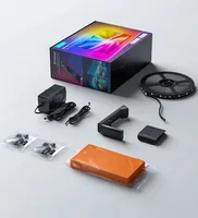 Govee Envisual TV Backlight T3, 75-85, RGBICW, WiFi, BT - Lampensockel: LED fest verbaut - Farbtemperatur Kelvin: Keine Angabe - Aussenanwendung: Nein - Gesamtleistung: 36 W - Leuchten Kategorie: TV- Hintergrundbeleuchtung - Lichtfarbe: RGBIC - farbig (IC
