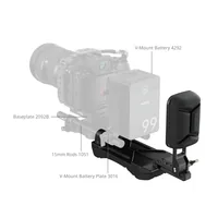 Smallrig Universal Shoulder Pad with 15 mm Dual Rod Clamp - Detailfarbe: Schwarz