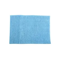 MSV Badteppich Chenille 60 x 90 cm, Hellblau - Eigenschaften: Keine Eigenschaft - Zertifikate: Keine Zertifizierung - Breite: 60 cm - Länge: 90 cm - Detailfarbe: Hellblau - Detailmaterial: Mikrofaser
