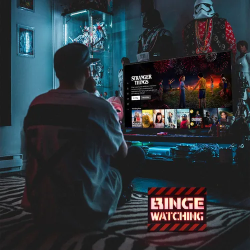 Mad Monkey - Lampe Binge Watching