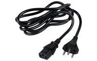 FURBER.power Netzkabel C13-T12 1.8 m Schwarz - Anzahl Leiter: 3 - Detailfarbe: Schwarz - Kinderschutz: Ja - Steckereigenschaften: Angespritzt - Steckertyp Ausgang: C13 - Leiterquerschnitt: 0.75 mm²