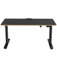 Ultradesk Gaming Tisch Pulsar Schwarz - Beleuchtung: Nein - Höhenverstellbar: Ja - Detailfarbe: Schwarz - Material: Stahl