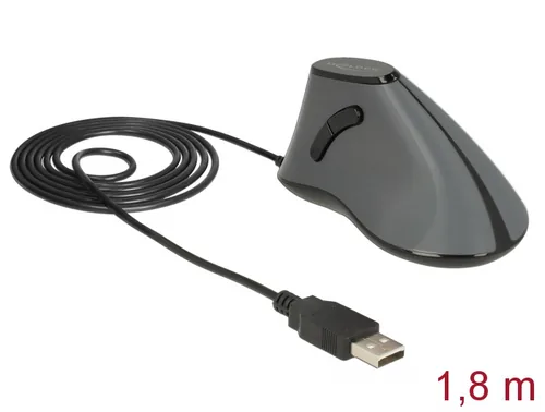 DeLOCK 12527 mouse Office Right-hand USB Type-A Optical 800 DPI