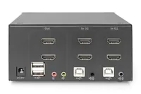 Digitus DS-12860 KVM switch Black