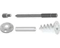 Tox-Dübel Fallrohrbefestigung Thermo Vario 4 Stück - Bohrdurchmesser: 40 mm - Länge: 650 mm - Verpackungseinheit: 4 Stück - Für Material: Diverse - Set: Ja
