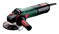 Metabo Winkelschleifer WEV 17-125 Quick Inox - Scheibendurchmesser: 125 mm - Drehzahlregulierung: Nein - Ausstattung: Winkelschleifer - Zusatzhandgriff - Leerlaufdrehzahl: 8000 rpm - Betriebsart: Netzbetrieb - Produktkategorie: Winkelschleifer