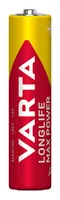 Varta Batterie Longlife Max Power AAA , 4 Stück - Bauform: AAA Batterien - Batterietyp: LR03 / AAA / Micro / 4003 / 4103 / 4703 / 4903 / 8003 / 824 / LR03EE / AM4 / Size S / MN2400 / ID2400 / E92 / LR03N / 24A / K3A / R03 / 7526 / UM4 / Ministilo - Chemis