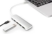 USB Type-C™ 4-Port Hub (USB 3.0) + PD, USB-Hub