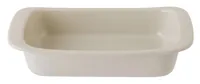 BergHOFF Auflaufform Leo Balance MM Eckig, Beige - Materialtyp: Keramik - Material: Steingut - Detailfarbe: Beige - Mikrowellenfest: Ja - Spülmaschinenfest: Ja - Set: Nein
