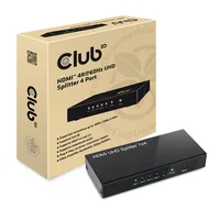 CLUB3D CSV-1380 ripartitore video HDMI 4
