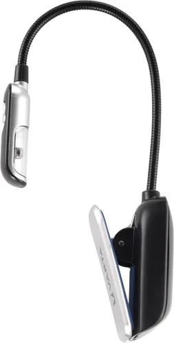 Varta 16618 Black, Silver Clip flashlight LED