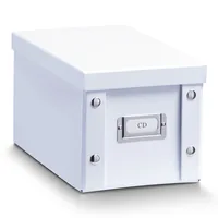 ZELLER CD-Box 6.9lt 17760 weiss 16.5x28x15cm