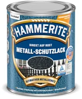 Hammerite Metall-Schutzlack HS Schwarz, 250 ml - Zertifikate: Keine Zertifizierung - Eigenschaften: Keine Eigenschaft - Produkttyp: Metall-Schutzlack - Anwendung: Aussenbereich - Wetterbeständigkeit: Ja - Glanzgrad: Glanz