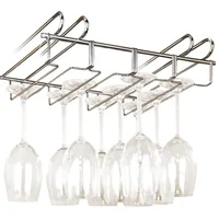 Wenko Schrankeinbau Gläserhalter Für 12 Tassen Silber - Detailfarbe: Silber - Spülmaschinenfest: Nein - Material: Metall