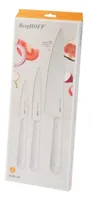BergHOFF Messer-Set Leo Glints Spirit 3-teilig - Typ: Allzweckmesser - Kochmesser - Schälmesser - Klingenmaterial: Edelstahl - Griffmaterial: Edelstahl - Inklusive Messerblock: Nein - Set: Ja - Detailfarbe: Silber
