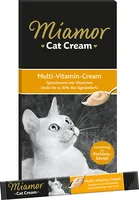 Miamor Katzen-Snack Multi-Vitamin Cream, 6 x 15 g - Snackart: Flüssig - Tierbedürfnis: Gewichtskontrolle - Kein besonderes Bedürfnis - Packungsgrösse: 90 g - Produkttyp: Ergänzungsfutter - Fleischsorte: Fleischerzeugnis - Tierart: Katze