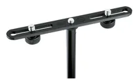 K&M Ergänzungsschiene 23550 - Gewicht: 0.06 kg - Material: Aluminium - Detailfarbe: Schwarz - Stativ-Bauart: Andere - Höhenverstellbar: Nein
