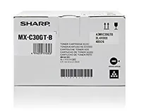 SHARP Toner schwarz MX-C30GTB MX-C301W 6000 Seiten