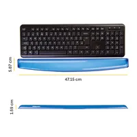 Fellowes Workplace Handgelenkauflage Gel Blau - Eingabegeräte: Tastatur