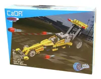 Jamara CaDA Drag Racing 1:24 Bricks gelb