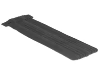 Delock Klett-Kabelbinder L 200 mm x B 12 mm 10 Stück schwarz