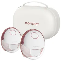 momcozy M6 Doppelte Milchpumpe maroon Elektrisch - Pumptyp: Elektrisch - Pumpenvariante: Doppelpumpe