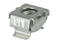 Equip M6 Käfigmuttern- Schraubensatz 4Stk silber
