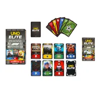Mattel Games UNO Elite Formula 1 2025 Core Edition Jeu de cartes Dépouillement