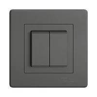 Feller Smart Light Control  EDIZIO.liv für Philips Hue, Dark Grey - Detailfarbe: Dunkelgrau - Produkttyp: Bedienelemente - Protokoll: Philips Hue - Systemkommunikation: Wireless - System-Kompatibilität: Philips Hue