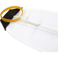 Creativ Company Drachen Nylon, 1 Stück, Weiss - Material: Nylon - Detailfarbe: Weiss - Textil-Art: Drachen