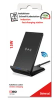 2GO Induktive Schnell-Ladestation FastCharging 15W schwarz
