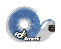 Patchsee Klettband-Box ID-SCRATCH Dispender Box Blau - Breite: 20 mm - Länge: 2 m - Produkttyp: Klettband - Ausstattung Kabelmanagement: Zuschneidbar - Haftend - Wiederverwendbar - Verpackungseinheit: 1 Stück - Material: Polyamid (PA)