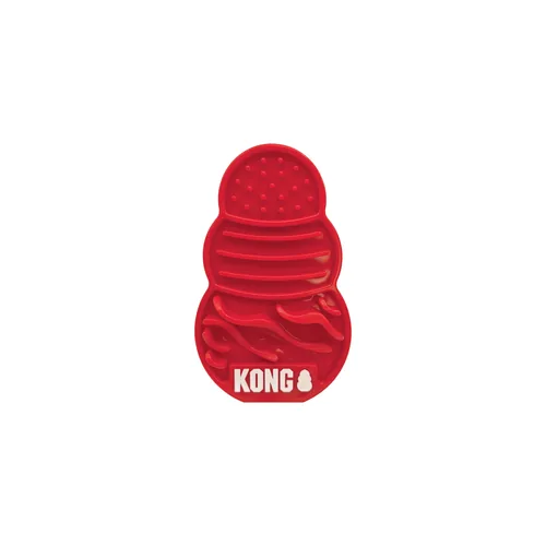 Kong Licks S, 12 x 7.5 x 3 cm, rot - Produkttyp: Futterspender - Tierart: Hund