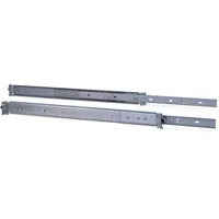 Inter-Tech 19 Teleskopschienensatz 2U 455 mm Silber